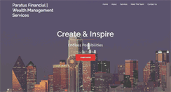 Desktop Screenshot of paratusfinancial.com